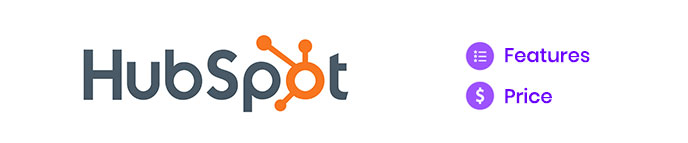 Hubspot and mentioning the features and prices as the best CRM in Egypt